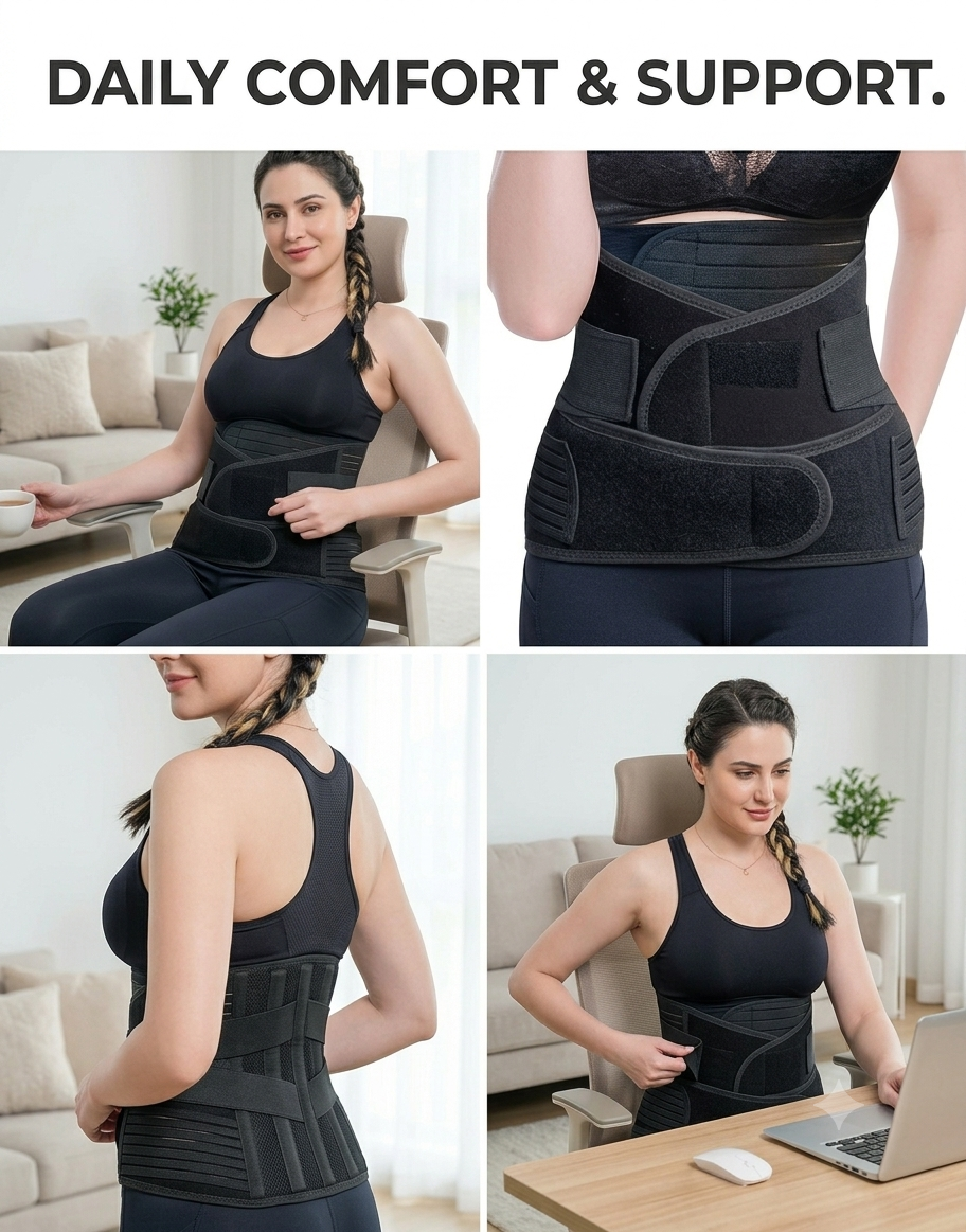 Pregnancy Support Belt for New Moms | Abdominal Postnatal Recovery Wrap