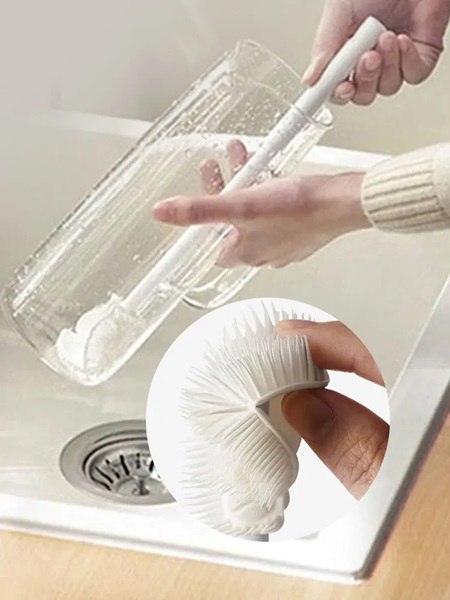 Ultra-Soft & Flexible Silicone Bristles