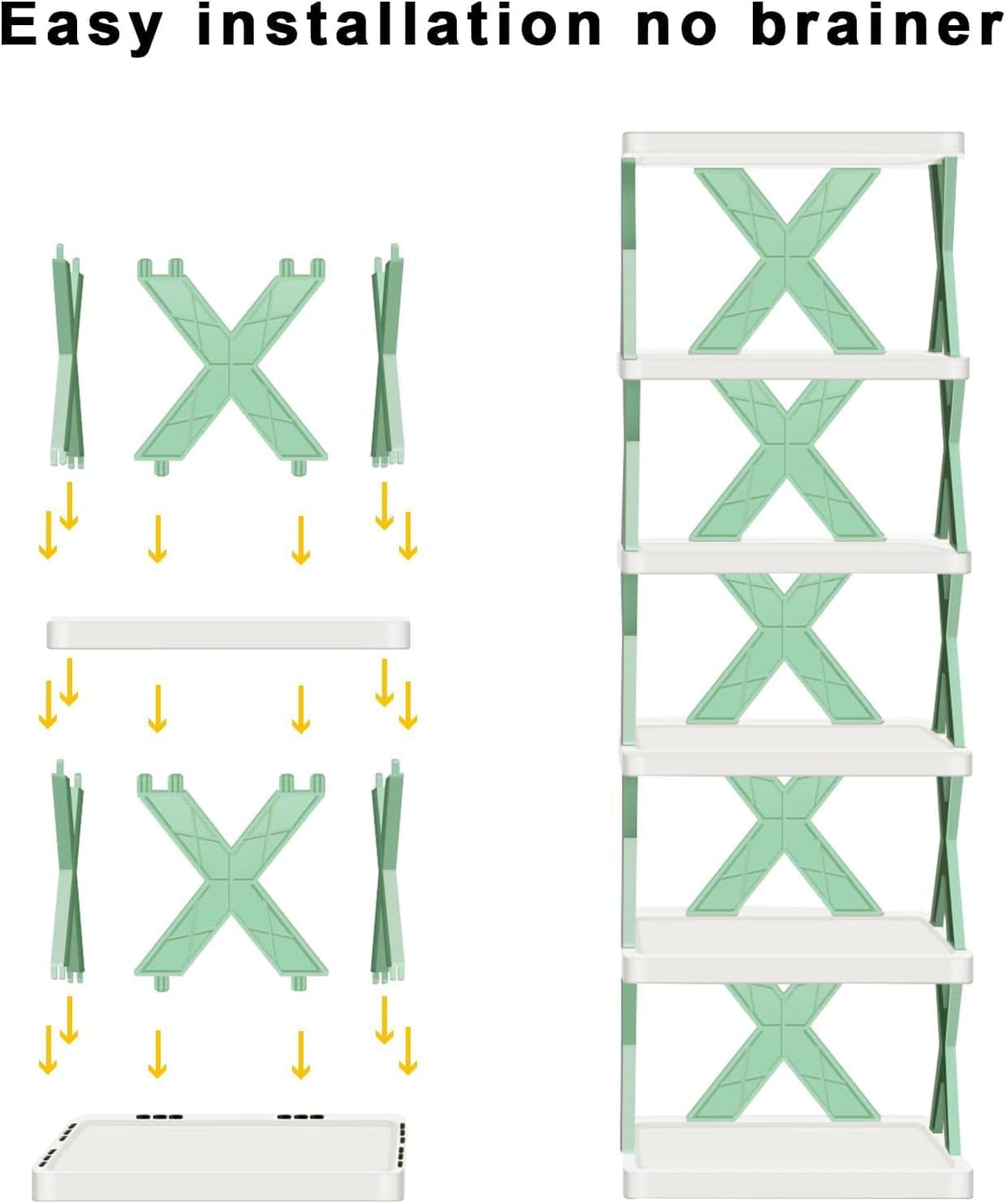 Hassle-Free Toolless Assembly