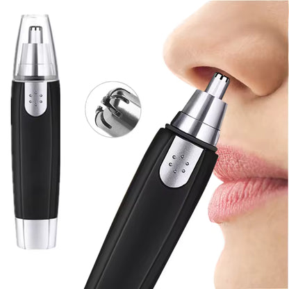 Electric Nose & Ear Hair Trimmer | Precision Grooming Clipper for Men & Women