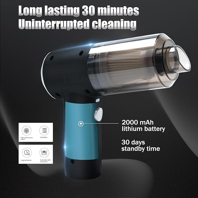 🔋 30-Day Standby & Continuous Power